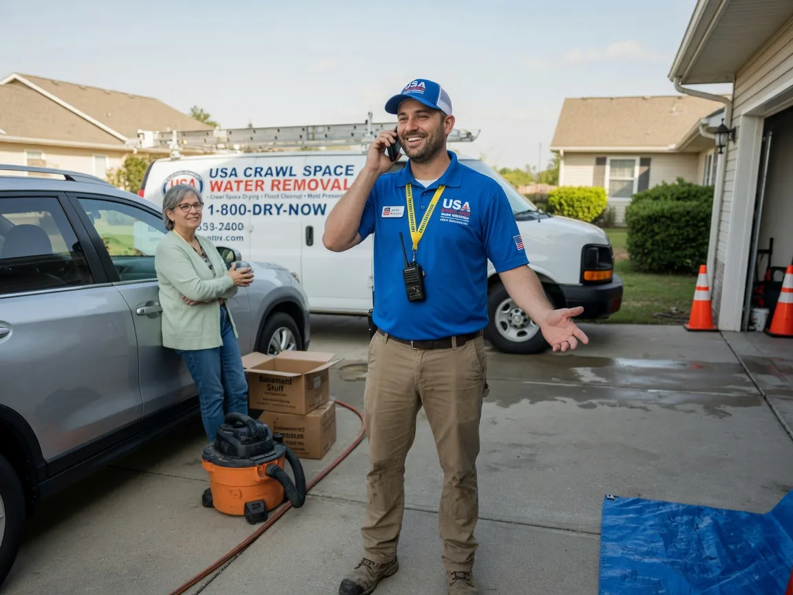 Crawl Space Water Removal Sterling, OH FAQs